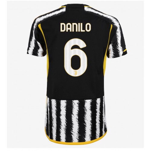 Fotbalové Dres Juventus Danilo Luiz #6 Dámské Domácí 2023-24 Krátký Rukáv